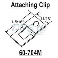 Attaching Clip 60-704M 1