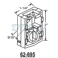 Pivot Lock Shoe 62-695 1