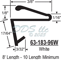 Leaf Weatherseals 63-183-96W
