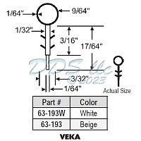 Bulb Weatherstripping 63-193W