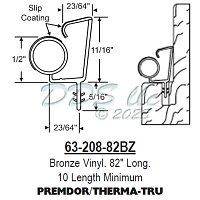 Weather Stripping 63-208-82BZ