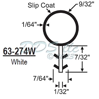 Bulb Weather Stripping 63-274W