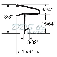 Leaf Weatherseal 63-312W 1