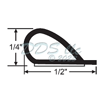 Weatherstrip 63-374B-17 1