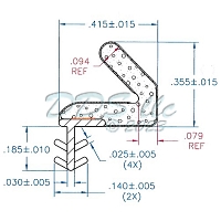 Q-Lon Foam Door Seal 63-702W 1