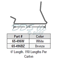 Metal Glazing Bead 65-496bz
