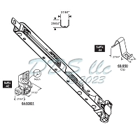 64-841 Series Ribbed Inverted Balance 64-841-16D-34AZ