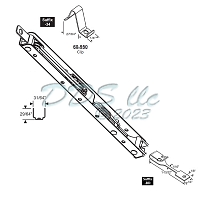 64-841 Series Ribbed Inverted Balance 64-841-28F-34BD 1