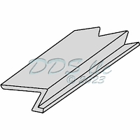 Vinyl Glazing Bead 65-1 1