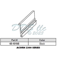 Snap In Vinyl Glazing Bead 65-101NS 1