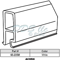 Snap In Vinyl Glazing Bead 65-235W 1