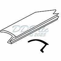 Vinyl Glazing Bead 65-4 1