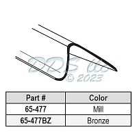 Metal Glazing Bead 65-477BZ 1