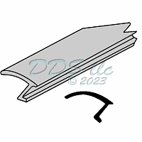 Vinyl Glazing Bead 65-5 1