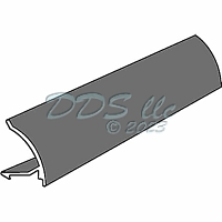 Vinyl Glazing Bead 65-66 1