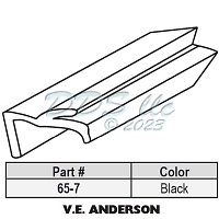 Snap In Vinyl Glazing Bead 65-7 1