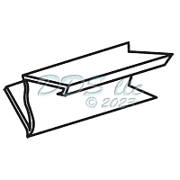 Vinyl Glazing Bead 65-71W