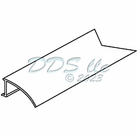 Vinyl Glazing Bead 65-8W 1