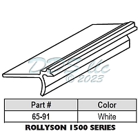 Snap In Vinyl Glazing Bead 65-91