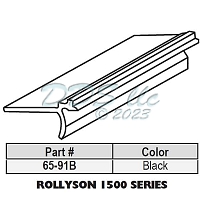 Snap In Vinyl Glazing Bead 65-91B