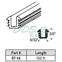 Glazing Channel 67-14 1