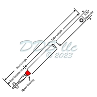 20&quot; Spiral Window Balance Red Bearing 70-N20SR 1