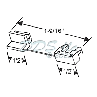 Rusco Vent Guide White 75-507W