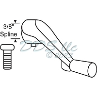 Andersen Casement Crank Handle White 750-1351332R