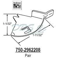 Knife Latch Set 750-2962208 1