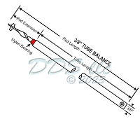 Standard Rod 26 Inch Balance 76-SMS26R 1
