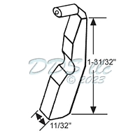 78A Series Sash Clip 78-605 1