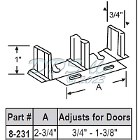 Door Floor Guide 8-231 1