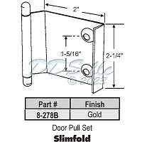 Door Pull Set 8-278B