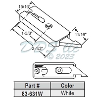Tilt Latch 83-631W 1