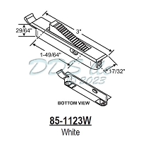Vent Lock 85-1123W 1