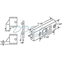 85 Series Tilt Latch 85-529RHW 1