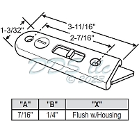 PGT Tilt Latch 85-6004LHW 1