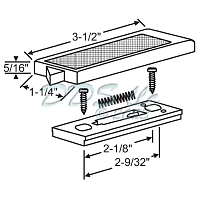 85 Series Tilt Latch 85-626WA 1