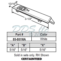 Tilt Latch 85-881WA 1