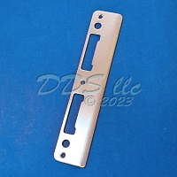 Satin Nickel Latch & Deadbolt Strike 2