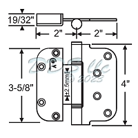Hoppe Set Hinge Rustic Umber 2307831 1