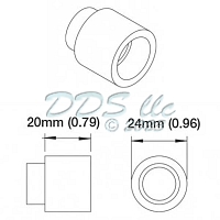 Handle Extension Satin Nickel 2903991 1