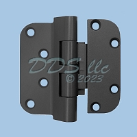 Aluminum RH Black Set Hinge 3033959