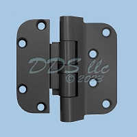 Aluminum LH Black Set Hinge 3033967