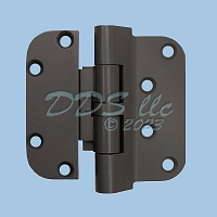 Aluminum LH Rustic Umber Set Hinge 3052201
