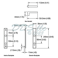 Hoppe Dallas Series M1643/2161N 2