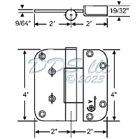Millennium Set Hinge 8754819