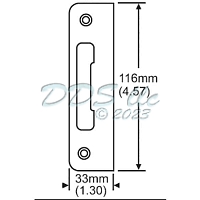 Flat Tongue Strike Matte Black 8786575