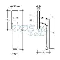 GU Dirigent Handle 854-10267 1
