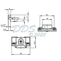 Strike Plate 854-14350 1